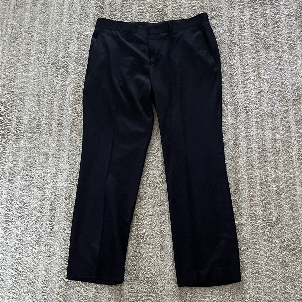 Kenneth Cole Reaction Men's Black Dress Pants 34wx30L